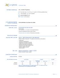 After you complete your europass profile, you can create as many cvs as you want with just a few clicks. 23 Printable Europass Cv Example Forms And Templates Fillable Samples In Pdf Word To Download Pdffiller