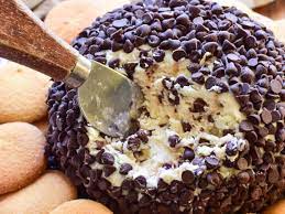 Sweet Cheese Ball Recipe With Chocolate Chips gambar png