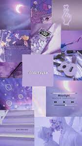 White And Purple Aesthetics Wallpapers ...