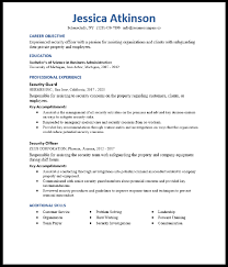 This security officer job description can assist you in writing a resume specific to the jobs in order to ensure your professional resume will support your goals, use this security officer job description to. Security Officer Resume Sample Resumecompass