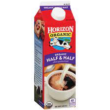 horizon organic half half quart