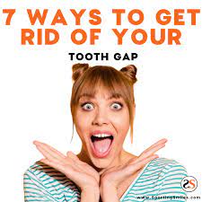 The basic principle is that you slip one teeth gap band * around your tooth gap and sleep the night away. 7 Ways To Get Rid Of Your Tooth Gap Sportingsmiles