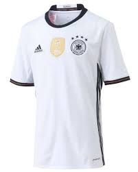 Wir haben offizielle deutschland trikots, dfb auswärtstrikot 2021 und shirts für alle fans. Fur Kids Em 2016 Deutschland Trikot In Kindergrossen Fooneo Fussball
