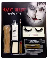 freaky pierrot makeup kit 373848
