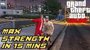 gta 5 how to max strength solo