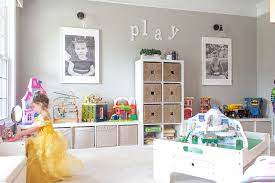Beautiful Toddler Playroom Organization
