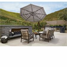 Treasure Garden Akz Plus 11 Octagonal Aluminum Cantilever Patio Outdoor Umbrella