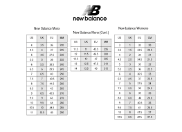 New Balance 420 Size Chart