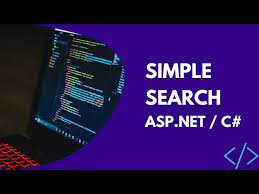 simple search asp net c you