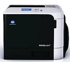 Versatile multifunctional with a black and white speed of 28 ppm, productive colour scanning capabilities: Konica Minolta Bizhub C35p Driver Download