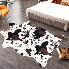 With time, the creases will go away. Cute Cow Print Rug Faux Cowhide Area Rug Nice For Decorating Kids Room 3 6x2 5ft Walmart Com Walmart Com