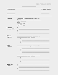Newest versions of acrobat reader will allow you to copy and paste the text into microsoft word or notepad if you find partial statements that you want to use in your resume. Blank Cv Format Word Download Resume Resume Sample 3945