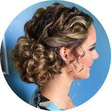To enhance your elegance, you can try styling an updo. Getting Some Fancy Curly Hair Updos Naturally Curly Updo Curly Natural Curls Curly Hair Styles Naturally