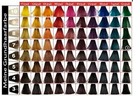 Goldwell Hair Color Chart