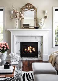 34 Marble Fireplace Mantels Ideas