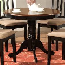 Rae round pedestal bistro dining table. Wooden Imports Ad01 T Bl Ch Antique Table 36 In Round Black And Cherry Walmart Com Walmart Com