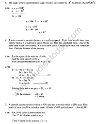 Cbse Class 10 Maths Hots Pair Of Linear