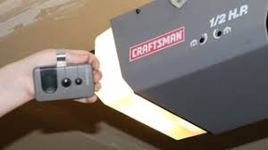 how to program craftsman garage door