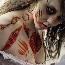 zombie tattoos zombie makeup kit