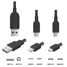 Usb Types Various Types Of Usb Cables A B C Their