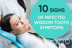 infected wisdom tooth symptoms