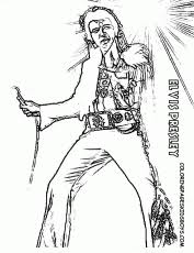 The spruce / wenjia tang take a break and have some fun with this collection of free, printable co. Elvis Coloring Page Free Printable Coloring Pages Coloring Home