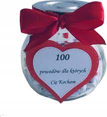 100 powodów dla których Cię Kocham Walentynki - - Ceny i opinie - Ceneo.pl