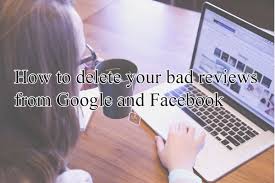 How to remove Google reviews and Facebook reviews