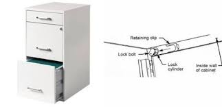 how to unlock a locked file cabinet