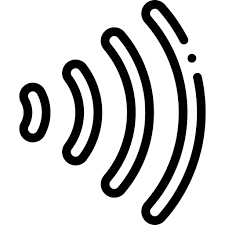 contactless detailed rounded lineal icon