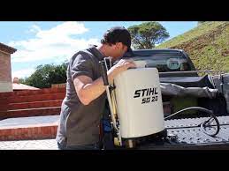 stihl sg20 how to check the spheres