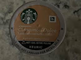 coffee ground cinnamon dolce k cup