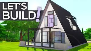 let s build a modern a frame house