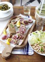 fennel seared tuna dish magazine
