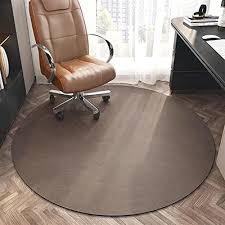 heavyoff round office chair mat for