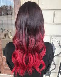 Sally beauty offers a huge selection of salon professional permanent hair color in an incredible variety of vibrant colors and shades to make coloring your hair at home a snap. 10 Popular Red And Black Hair Colour Combinations