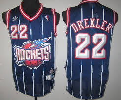 Regular price $90 sale price $39. Adidas Nba Houston Rockets 22 Clyde Drexler Hardwood Classic Fashion Swingman Blue Jersey
