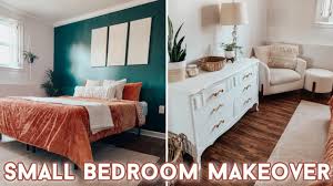 diy small bedroom makeover on a budget