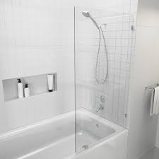 58 25 x 34 frameless shower bath