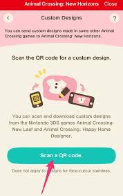 how to import designs using qr codes