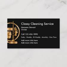 Commercial Cleaning Business Cards Profile Cards Zazzle Ca