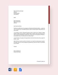 membership resignation letters 13