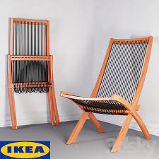 Ikea Brommo Chair 3d Model