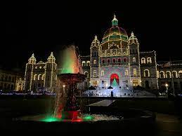 christmas in victoria bc