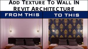 revit architecture add texture to