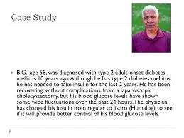 case study in diabetes mellitus type  