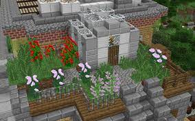 Rooftop Garden Minecraft Cottage