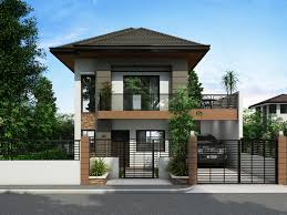 php 2016012 front view pinoy house plans