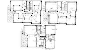 Home Wiring Layout Cad Floor Plan Cadbull