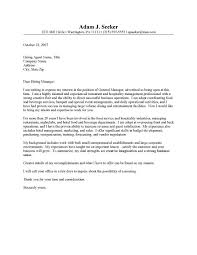 Best Hotel   Hospitality Cover Letter Examples   LiveCareer